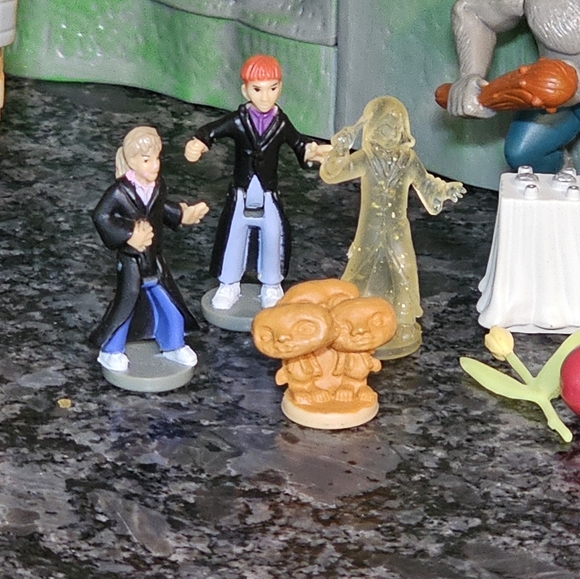 Harry Potter Polly Pocket Vtg 2001 Mattel Playsets Htf Figures‎ Quidditch Read